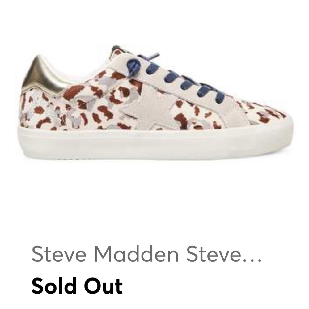 Steve Madden philosophy multi star sneakers